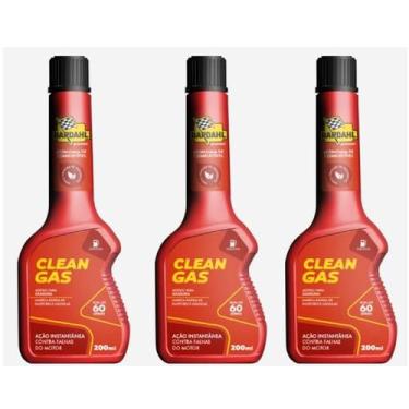 Imagem de Kit 3 unidades aditivo de combustivel clean Gas Bardahl Promax