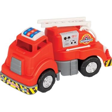Imagem de Caminhão Mercotruck Bombeiro Chassis Articulável - Mercotoys