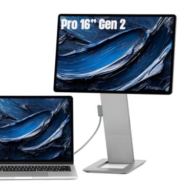 Imagem de SOTSU Monitor portátil premium FlipAction Pro de 16 polegadas | Super compacto | Rotação pivô | 2560 x 1600 DCI P3 | CNC completo de metal | USB-C ou HDMI | Combinação perfeita para Mac e Windows |