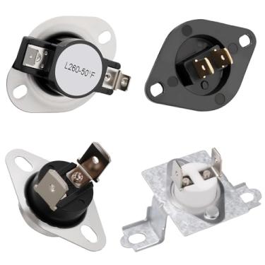 Imagem de DC47-00016A fusível térmico e termostato DC47-00018A de alto limite e termostato DC96-00887A e termostato DC32-00007A, kit de secadora compatível com secador Samsung LG Kenmore