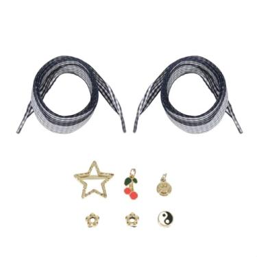 Imagem de Kit Personalizável Anacapri Cadarço e Acessórios Azul - Feminino - Único - Azul