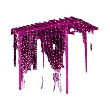 Imagem de Luzes De Cortina LED USB 6x3/3x3/3x2/3x1m Para Quarto, Natal, Casament