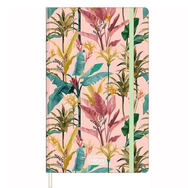 Imagem de Caderno Sem Pauta Fitto Trend Sketchbook Costurado 80 Folhas Plantas - Tilibra
