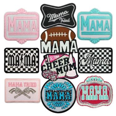 Imagem de 10 peças de adesivos de mão para chapéus de caminhoneiro, presente sortido para meninas, meninos, mamãe de vaqueira, presente bordado, costurado, artesanato, apliques para roupas, jaqueta, jeans