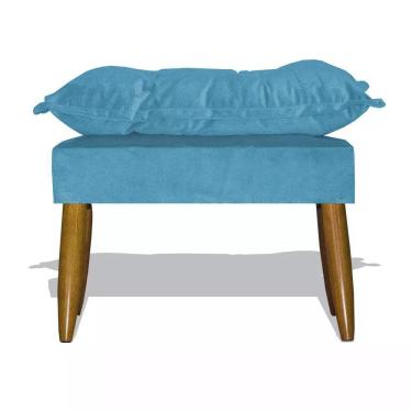 Imagem de Puff Decorativo Opala - Azul Turquesa Azul Turquesa