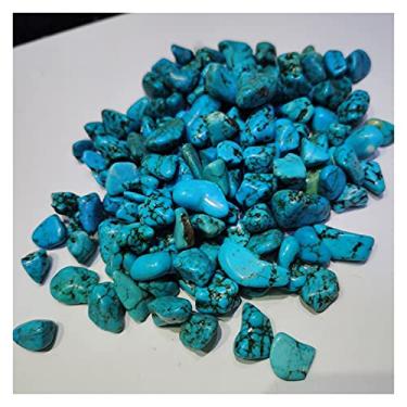 Imagem de URMIBDAI Cheio de textura 100 g cristal natural cascalho pedras pedra quartzo aquário jardim decoração vaso de flores