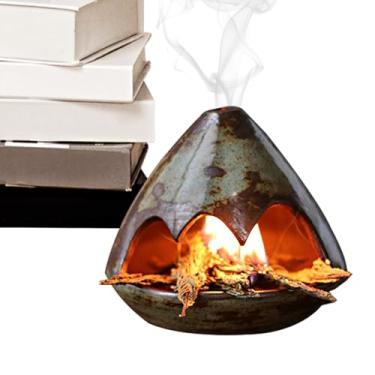 Imagem de Suporte de cones de incenso | Suporte de incenso de cone estético moderno - difusor de aroma reutilizável para aromaterapia, apanhador de cinzas para quarto, estúdio de ioga, sala de estar