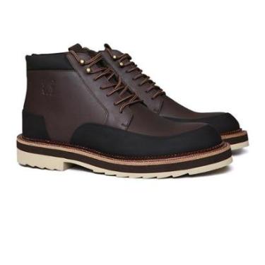 Imagem de Bota Casual Hendrix Masculino Fus/naturalle Preto/avela Samello-Masculino