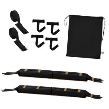 Imagem de Lljsszr Rack de Teto, Rack de Teto Universal para Carro, Almofadas Macias, Rack de Snowboard