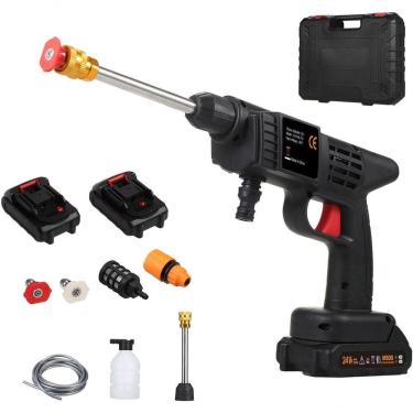 Imagem de Lavadora De Pressão Sem Fio 150 Psi Portátil C- Bateria E Carregador, Caixa De Acessórios