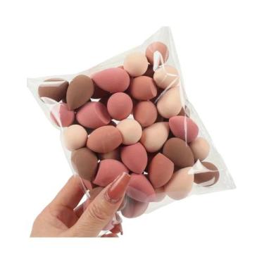 Imagem de Esponjas De Maquiagem Mini Sem Látex Ativadas Por Água Para Base, BB C