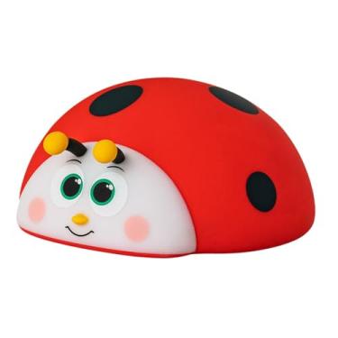 Imagem de Generic Luminária noturna de silicone, luminária de cabeceira, abajur de mesa, para quarto de bebê, para lareira, dormitório ou sala de estar.