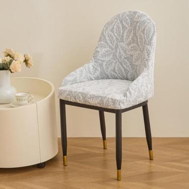 Imagem de Capas de poltrona curvadas, capa para cadeira de jantar, capa de assento doméstico, protetor de móveis fácil de instalar, para cozinha, pátio, café, reunião de família - tipo 06||tamanho regular