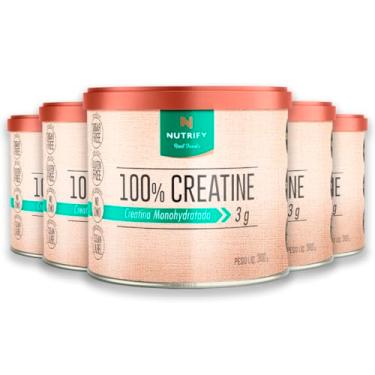 Imagem de Kit 5 Creatina 100% Nutrify 300g