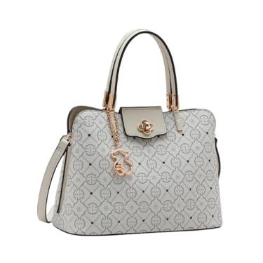 Imagem de Bolsa Feminina Chenson Classic Cristal 3485358 Alça de Mão Bege