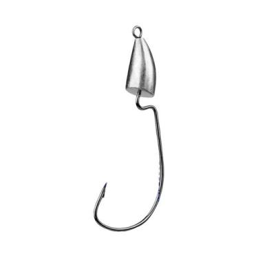 Imagem de 9KM 10Pcs Ganchos de cabeça de gabarito de bala Ganchos de minhoca de 