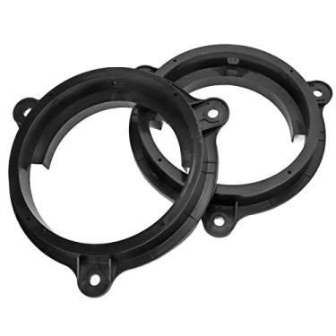 Imagem de Naroote Anel de Suporte Adaptador de Alto-falante Preto Durável de 6,5" Com Chicote de Fios, Adequado para Murano Sentra 2000-2019, para Titan 2004-2019, Fácil Instalação para Audiófilos