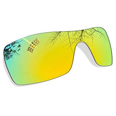 Imagem de Lentes de reposição para óculos de sol Oakley Batwolf OO9101 - Várias opções, Dourado, 0