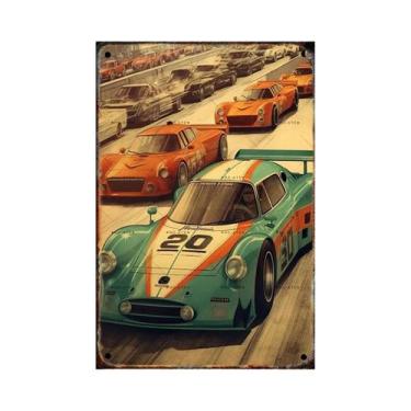 Imagem de Placa De Metal Vintage Legend Car, Placa De Parede, Arte Em Ferro, Pôs