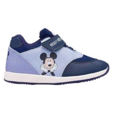 Imagem de Tênis Disney Mickey Mouse Infantil - Azul 20-Unissex