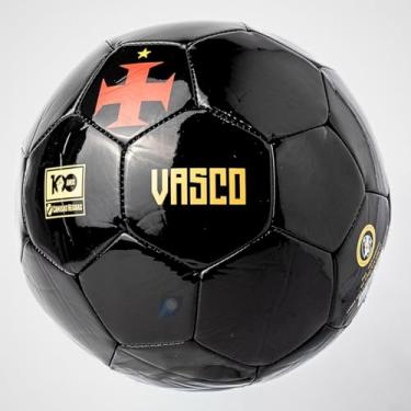 Imagem de Bola Vasco da Gama Futebol Training treino Oficial Campo Sintético Grama Society Masculino Feminino Resistente Costurada Reforçada Premium Original (Comemorativa)