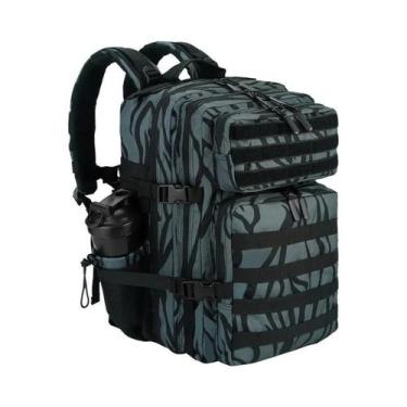 Imagem de Mochila Tática Impermeável De 45L Para Caminhadas Ao Ar Livre Com Supo