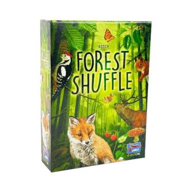 Imagem de Jogo De Cartas Estratégico Familiar Forest Shuffle Para Crianças E Adu