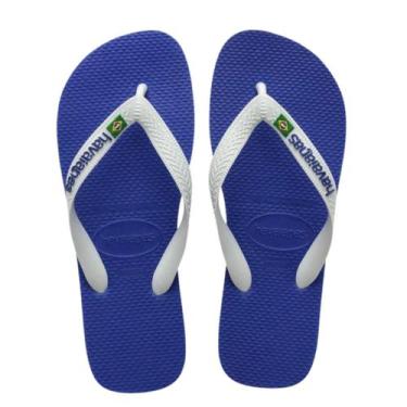 Imagem de Chinelo Havaianas Brasil Logo, Azul naval