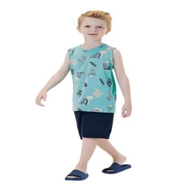 Imagem de Camiseta Regata Machão Menino Surf Havai Cotton Leve-Masculino