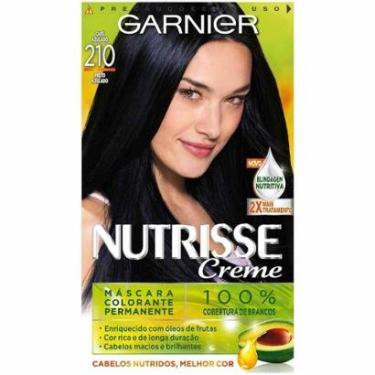 Imagem de Tintura Garnier Nutrisse 210 Cafe Azul-Unissex
