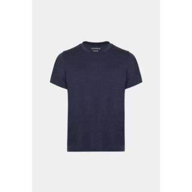 Imagem de Camiseta Infantil Aramis Básica 100% Algodão Premium Azul-Masculino