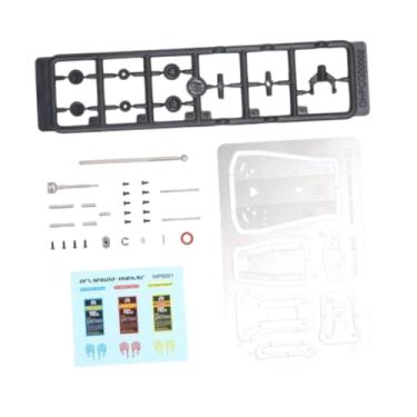 Imagem de KiBcsLic Miniatura de macaco de parafuso para montar, brinquedo de faz-tudo, decoração de micro paisagem, ferramenta de garagem em miniatura compacta, Prata