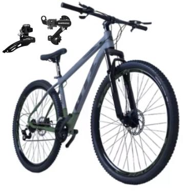 Imagem de Bicicleta Mtb Aro 29 Gti Roma 24v Indexado Aluminio Cambios Shimano-Unissex