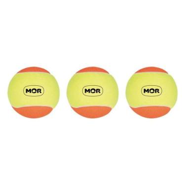Imagem de Kit com 3 Bolinhas Beach Tennis - MOR