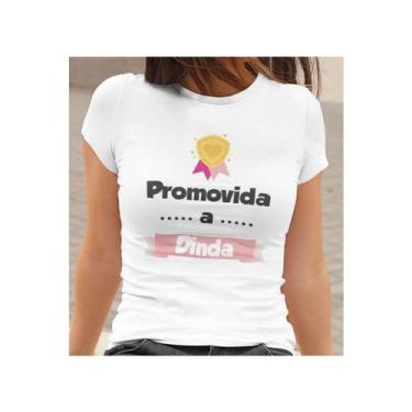 Imagem de Baby Look Promovida a Dinda Branca - Del France, GG