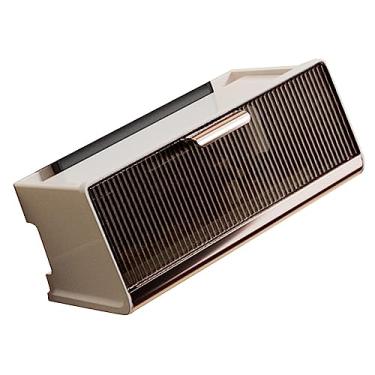 Imagem de aqxreight Caixa de Armazenamento de Roteador WiFi Montada na Parede - Cabo Espaçoso para Com Tampa Segura PP PET Design Decoração Moderna para Sala de Estar, Quarto, Estudo (Bege Tamanho Médio