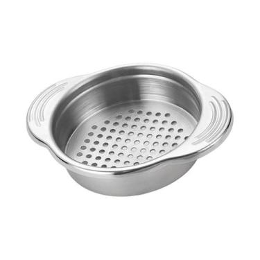 Imagem de Escorredor De Lata Em Aço Inoxidável Com Tampa Para Pressão De Atum, D