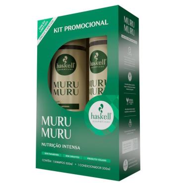 Imagem de Shampoo e Condicionador Haskell MuruMuru 300ml cada