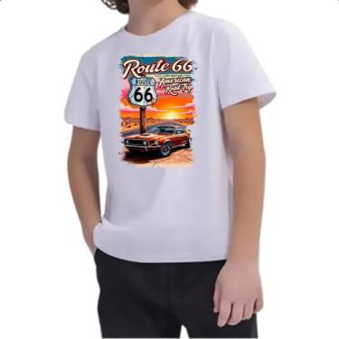 Imagem de Camiseta Infantil Mustang Route 66, 12
