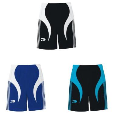 Imagem de Calção Placar Masculino Casual Futebol Estampado Bariri - Placarsport,