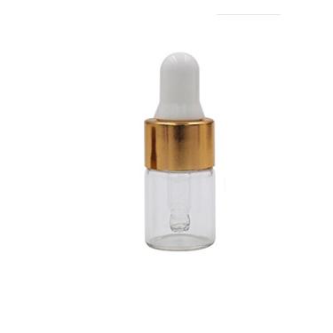 Imagem de Wresty 15 pequenos frascos conta-gotas de vidro transparente (2 ml), frascos de óleo essencial para viagem, recarregáveis, faça você mesmo, recipiente para amostras de cosméticos, frasco de perfume