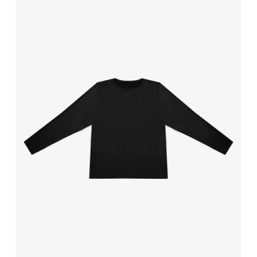 Imagem de Blusa Térmica Feminina Plus Proteção UV Select Preto, G4, Preto