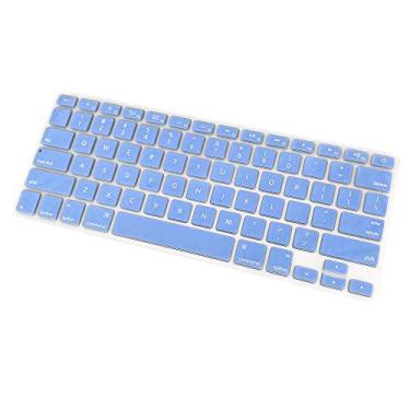 Imagem de Filme Protetor de Teclado TPU Compatível com Air 13 3 polegadas A1466 A1369 - Toque Digitação Suave Fino e Confortável Elástico -Impressão Digital Fácil Limpar Recuo