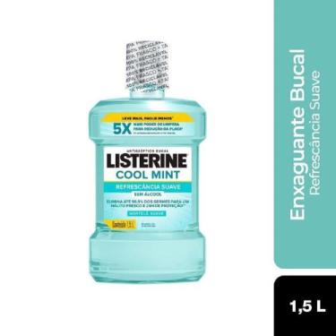 Imagem de Enxaguante Bucal Listerine Cool Mint Refrescância Intensa 1,5L