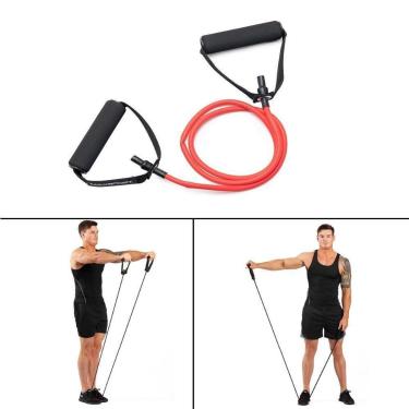 Imagem de Elástico Extensor Tensão De Exercícios Funcionais Variados Academia Treino Alongamento Maxboost-Unissex