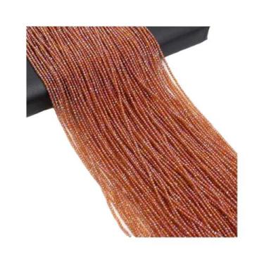 Imagem de Contas Redondas De Pedra Natural De Cores Mistas 2mm 38cm Soltas Para 