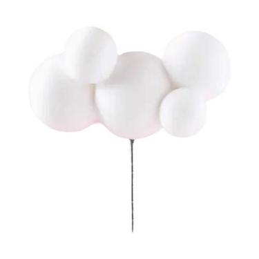 Imagem de Topo De Bolo Unicórnio Arco-Íris Para Menina, Decoração De Festa De 1º