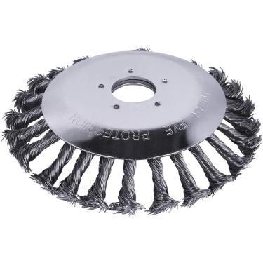 Imagem de Escova Circular 6'' Aço Torcido para Roçadeira Tradestar