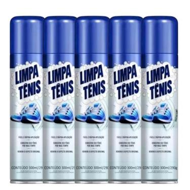 Imagem de 5 Limpa Tênis Profunda Espuma Magica Limpeza Rápida Eficaz - Petroplus