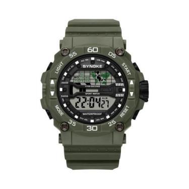 Imagem de Relógio Digital Masculino À Prova D'Água E Resistente a Impactos Com T